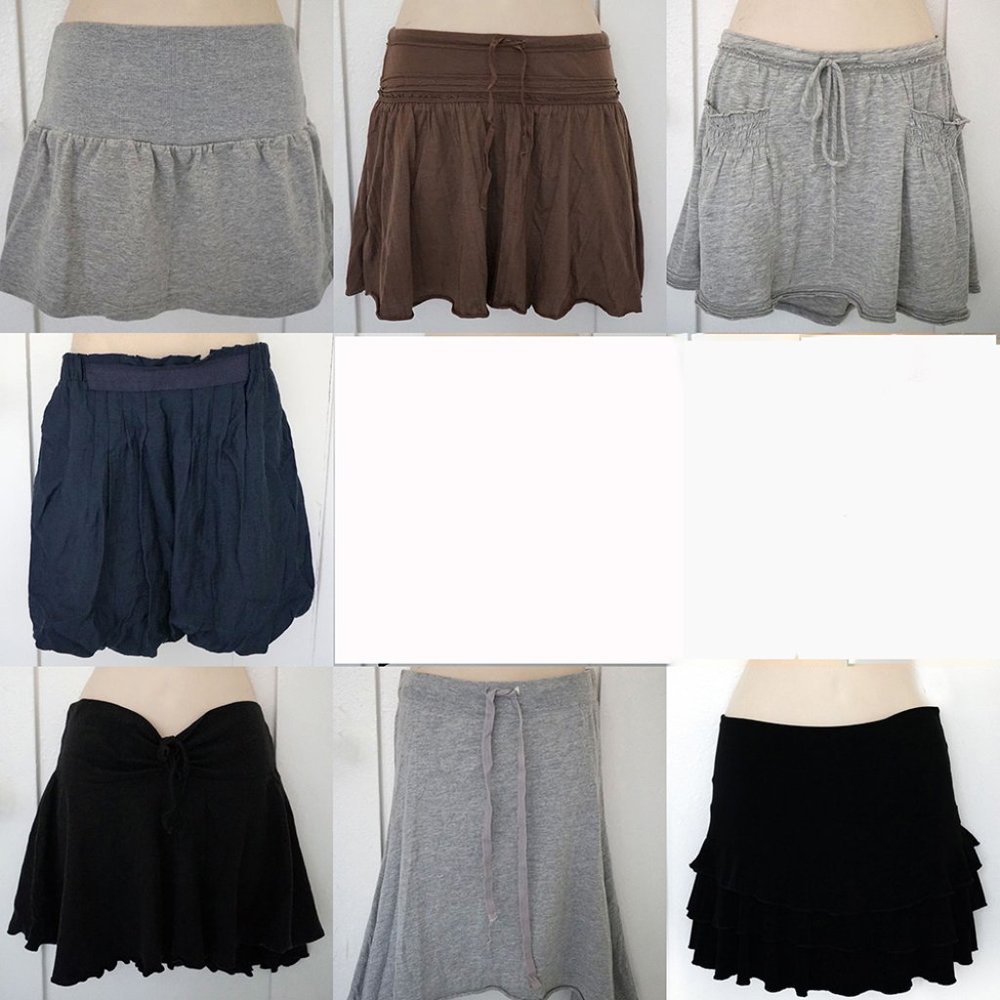 Bundle lot 7 mini skirt Abercrombie BCBG